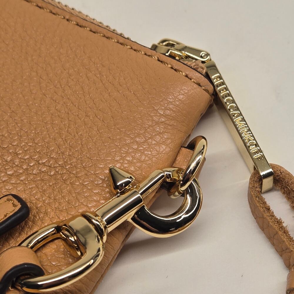 Rebecca Minkoff Tan Leather Fringe Crossbody Bag - Boho Western - Picture 6 of 9
